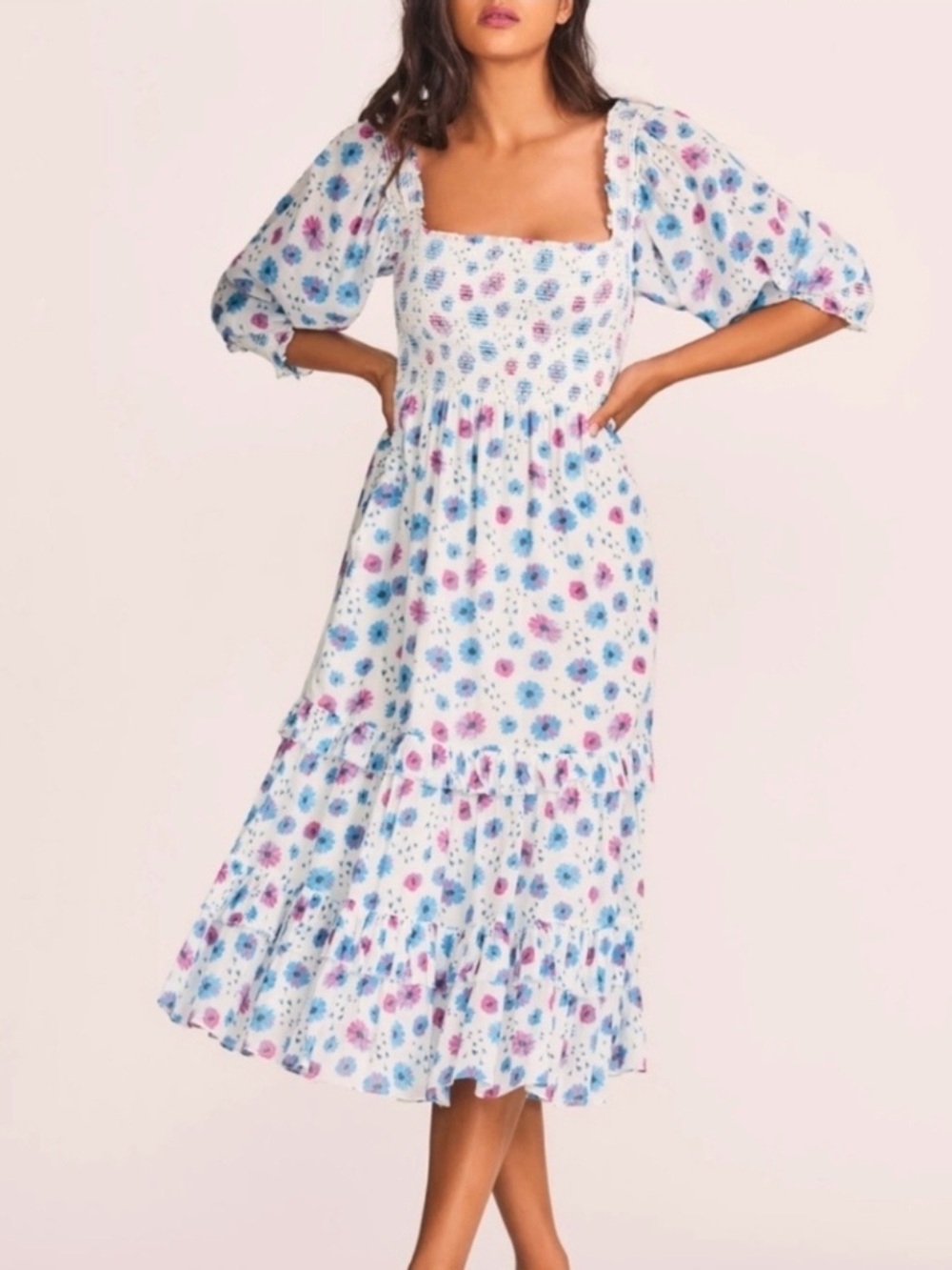 Loveshackfancy Miri Cotton Dress